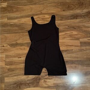 Lightweight Black Sleeveless Romper Size M
